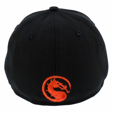 Mortal Kombat Logo New Era 39Thirty Fitted Hat